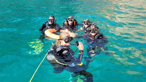 Bautismo de buceo en Jávea 